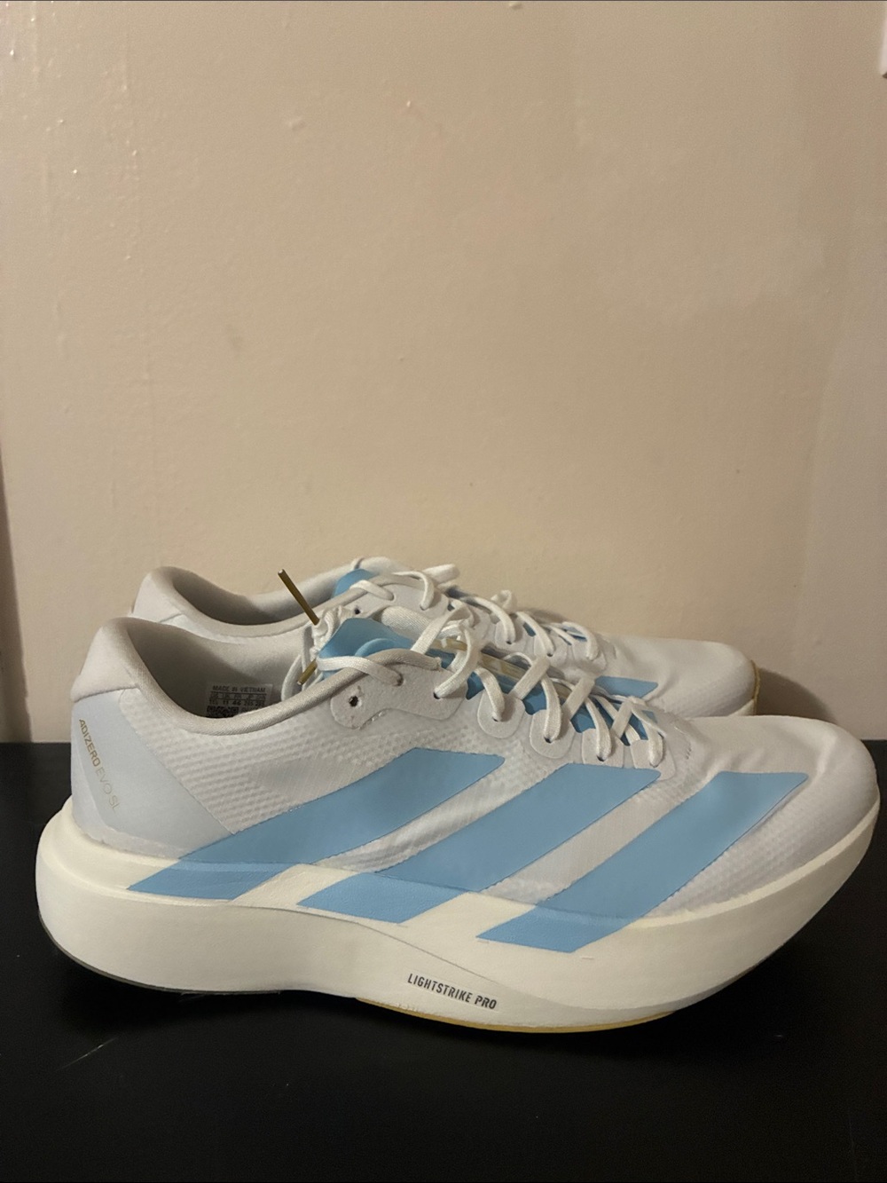 Adidas Adizero Evo SL Woven sneakers Men’s running shoes size 11.5